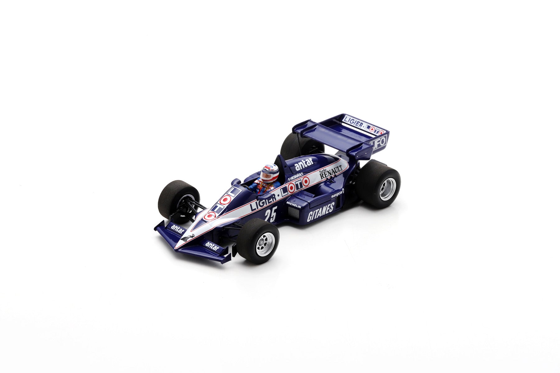 スパーク 1 43 Ligier JS23 No.25 Brazil GP 1984(S7416)ミニカー 返品種別B 信憑 - ミニカー