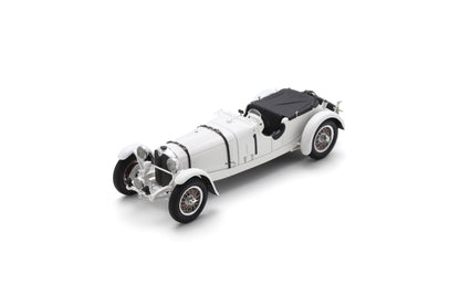 【2025年1月発売予定】 Spark S7784 1/43 Mercedes-Benz SSK No.1 24H Le Mans 1932 M. Foucret - P. Foucret