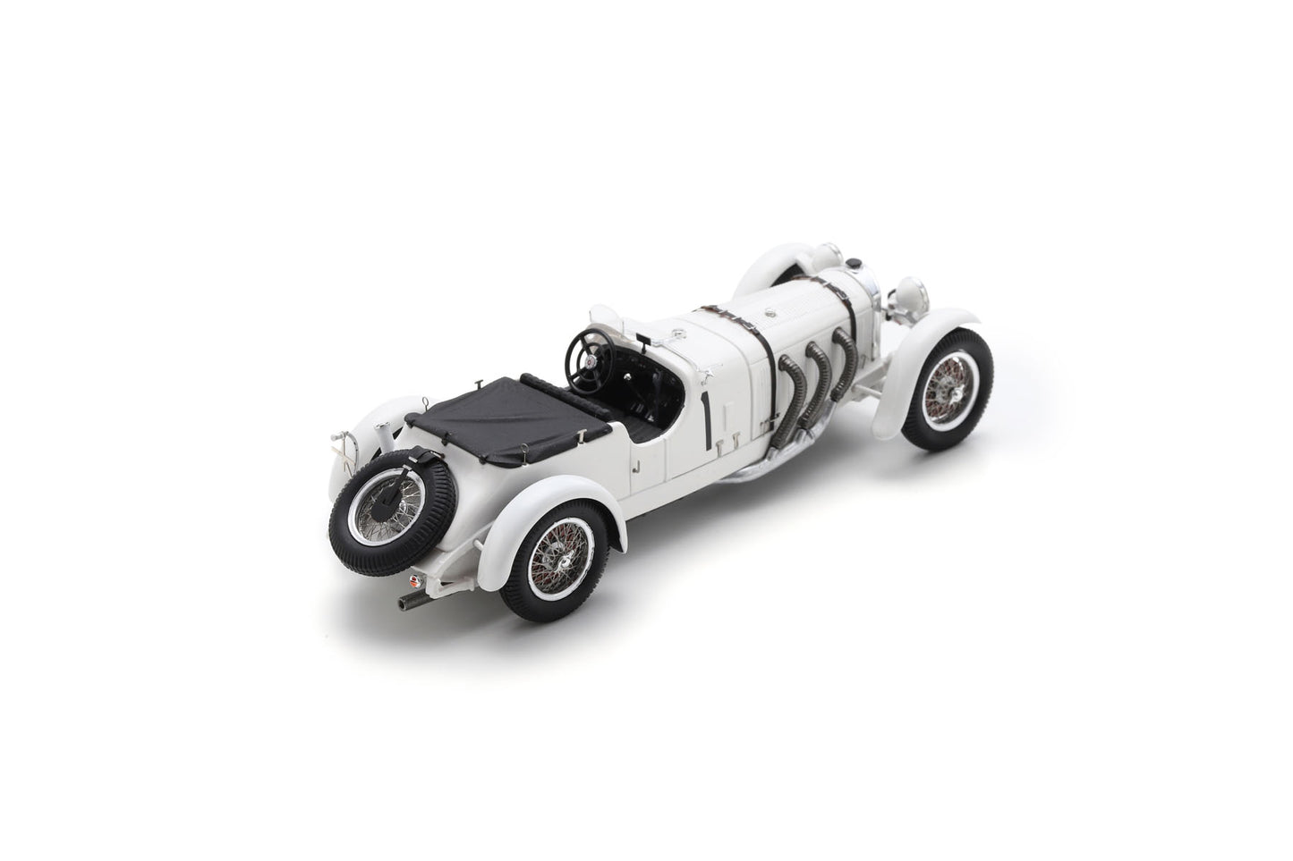 【2025年1月発売予定】 Spark S7784 1/43 Mercedes-Benz SSK No.1 24H Le Mans 1932 M. Foucret - P. Foucret