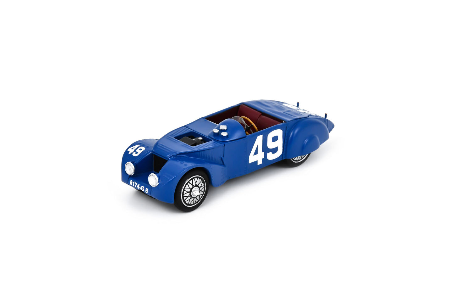 【2025年1月発売予定】 Spark S8103 1/43 Chenard-Walcker Z1 No.49 13th Le Mans 24H 1925 R. Sénéchal - A. Loqueheux