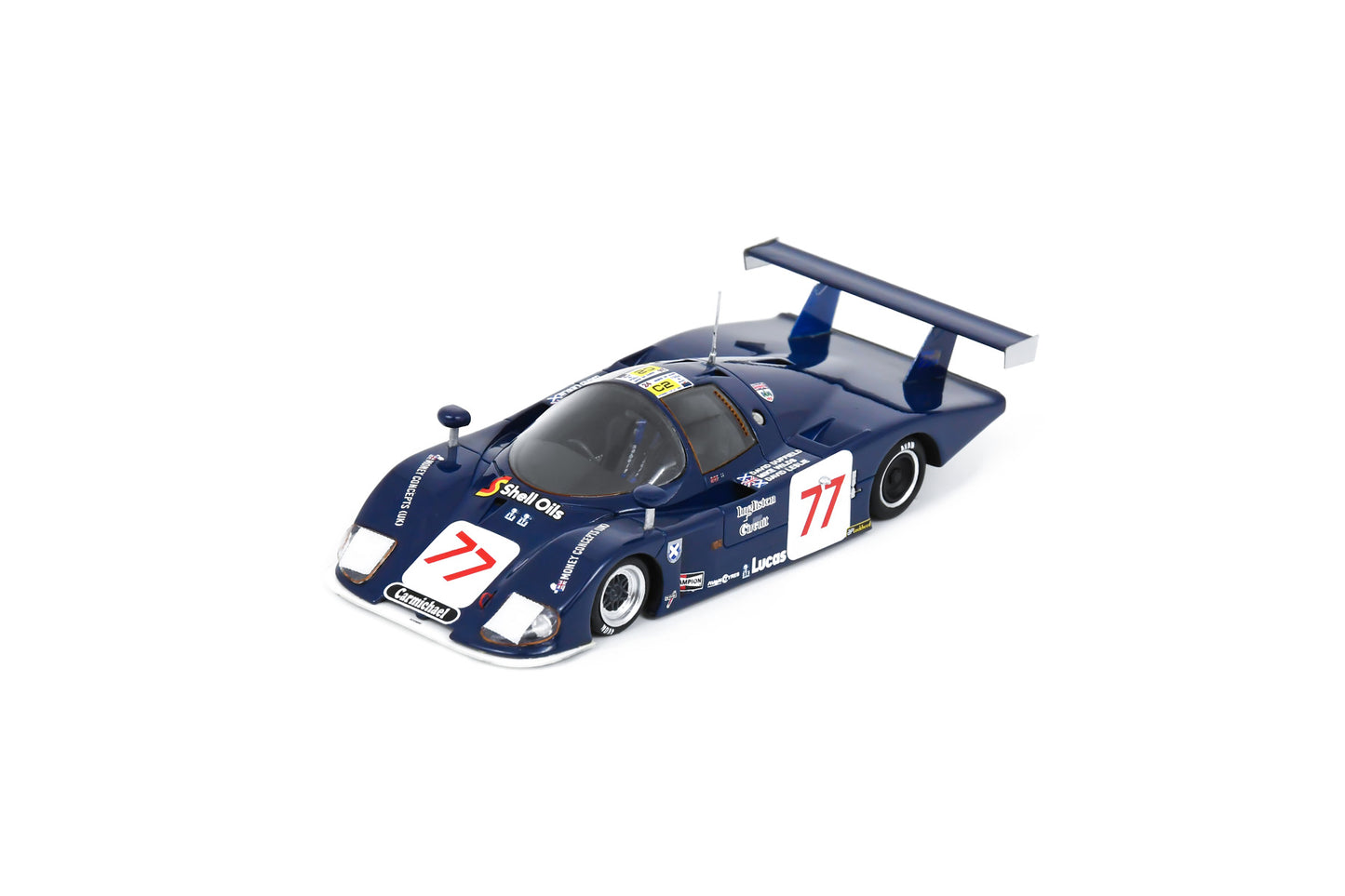 【2024年11月発売予定】 Spark S8223 1/43 Ecosse C284 No.77 Le Mans 24H 1984 M. Wilds - D. Duffield - D. Leslie