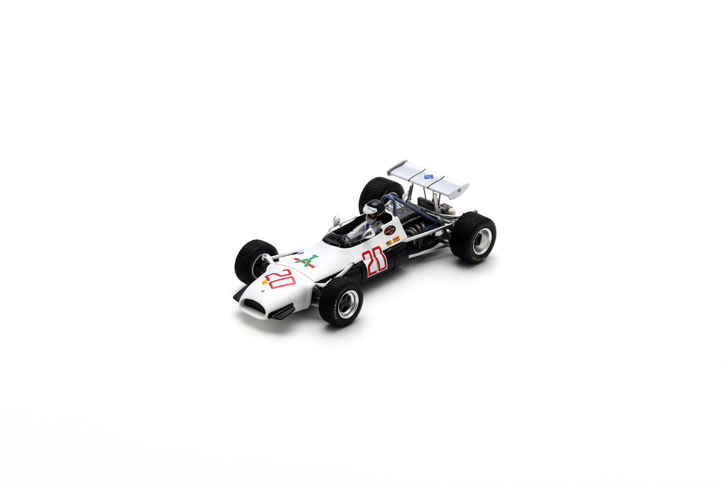 【2024年12月発売予定】 Spark S8305 1/43 Brabham BT30 No.20 German GP 1969 Kurt Ahrens
