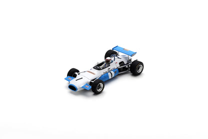 【2025年1月発売予定】 Spark S8309 1/43 Brabham BT30 No.1 Winner Crystal Palace GP F2 1970 Jackie Stewart