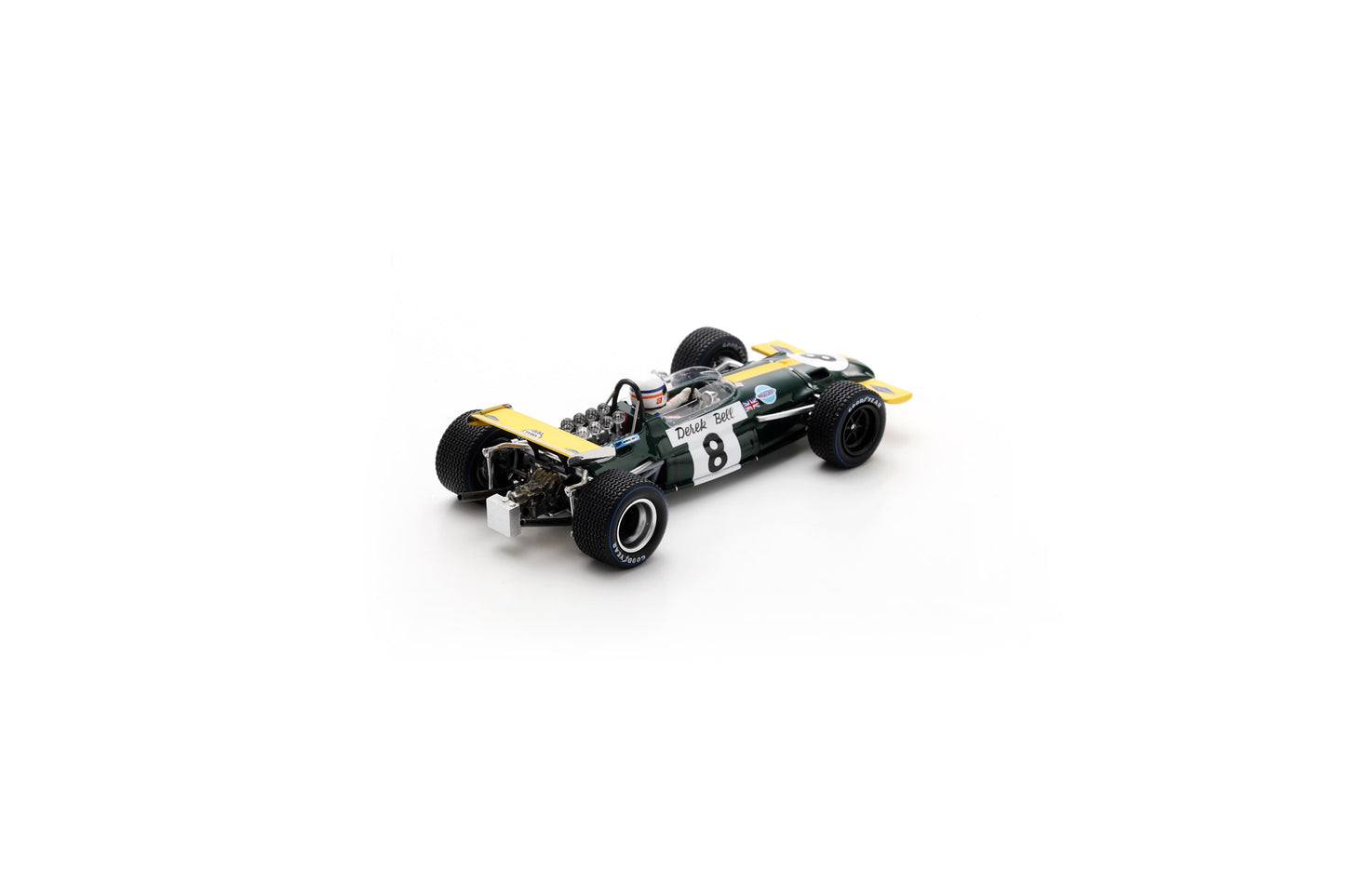 【2026年4月発売予定】 Spark S8325 1/43 Brabham BT26A No.8 Belgium GP 1970
Derek Bell