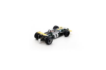 【2026年4月発売予定】 Spark S8325 1/43 Brabham BT26A No.8 Belgium GP 1970
Derek Bell