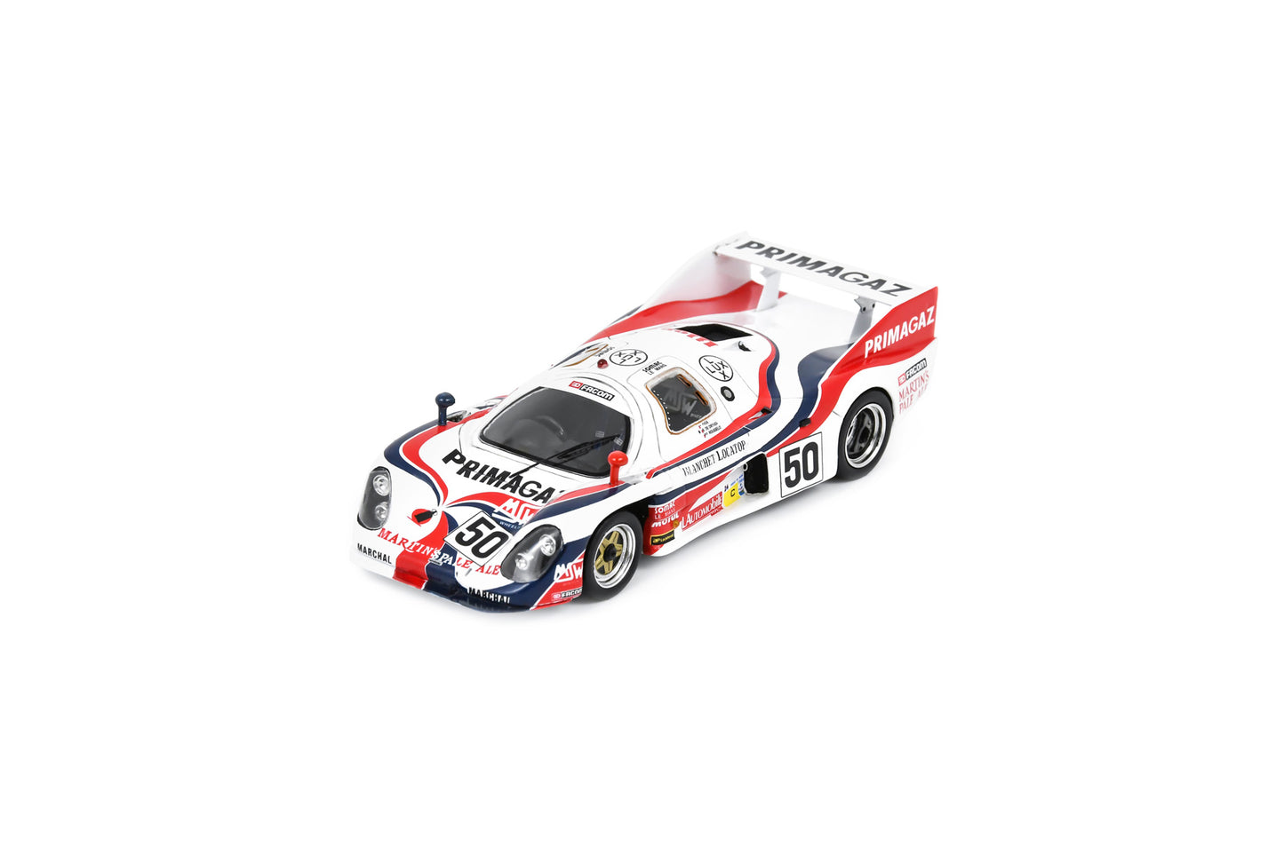 【2024年12月発売予定】 Spark S8461 1/43 Rondeau M382 No.50 Le Mans 24H 1984 P. Yver - B. de Dryver - P-F. Rousselot