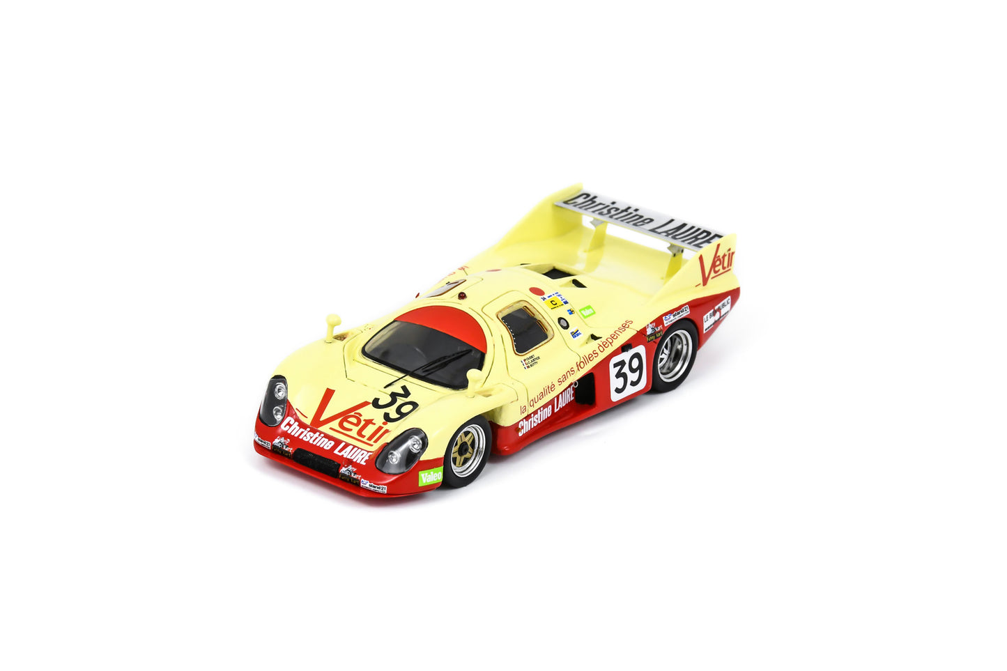 【2024年11月発売予定】 Spark S8463 1/43 Rondeau M382 No.39 18th Le Mans 24H 1985 B. Sotty - J-C. Justice - P. Oudet