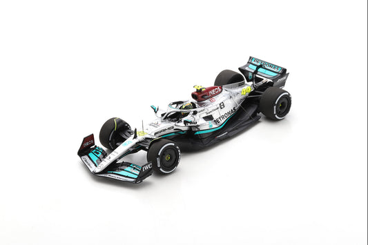 Spark S8542 1/43 Mercedes-AMG Petronas F1 W13 E Performance No.44  Mercedes-AMG Petronas F1 Team 2nd French GP 2022 - 300th GP   Lewis Hamilton