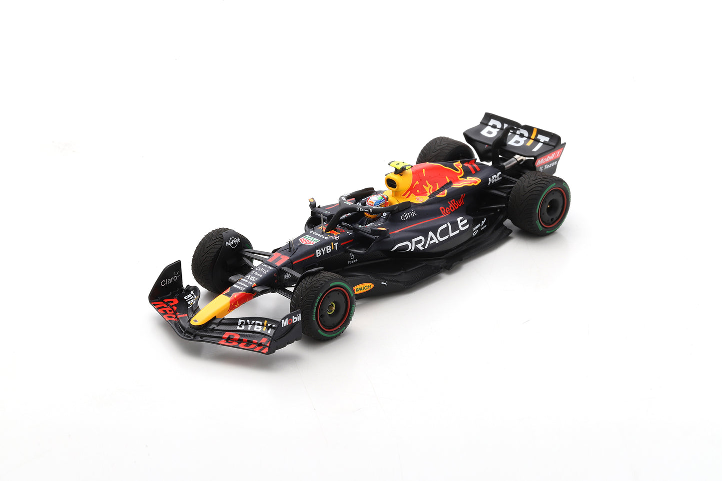 Spark S8560 1/43 Oracle Red Bull Racing RB18 No.11 Oracle Red Bull Racing Winner Singapore GP 2022 Sergio Perez