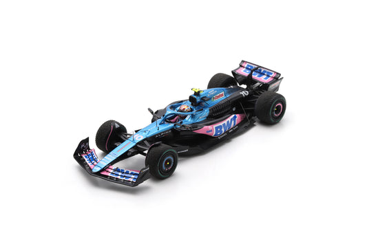 Spark S8565 1/43 Alpine A523 No.10 BWT Alpine F1 Team 7th Monaco GP Pierre Gasly