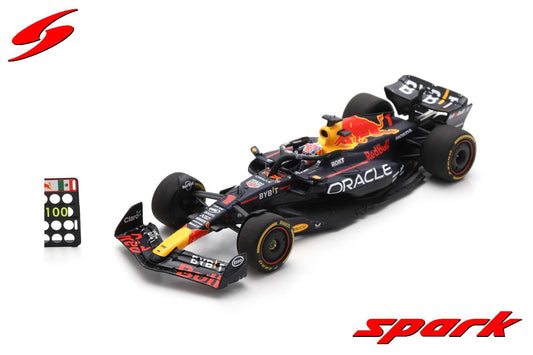 【2024年5月発売予定】 Spark S8596 1/43 Oracle Red Bull Racing RB19 No.1 Oracle Red Bull Racing Winner Canada GP 2023 Red Bull Racing 100th Victories   Max Verstappen