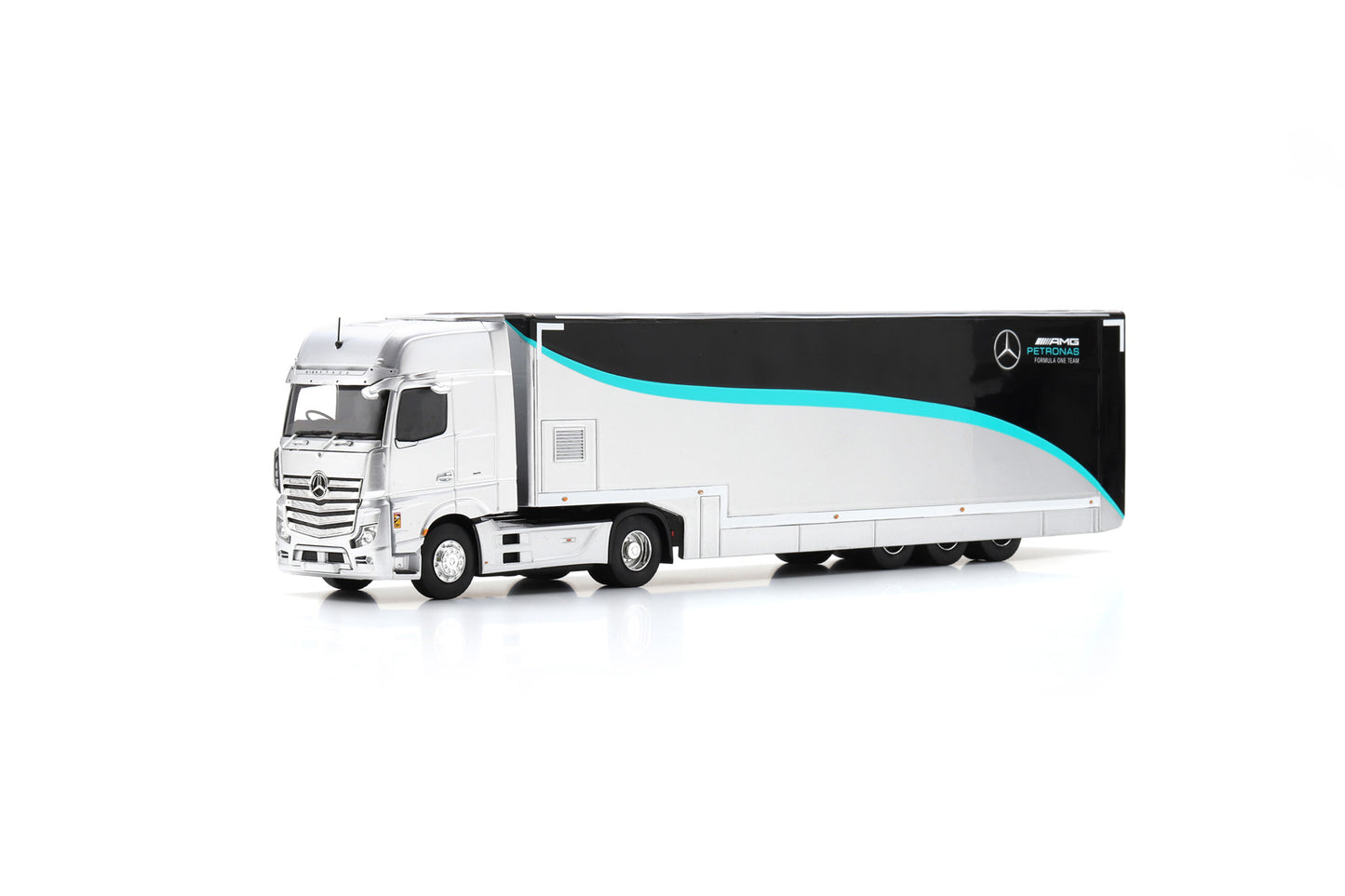 【2025年4月発売予定】 Spark S8599 1/43 Mercedes Truck - Mercedes F1 Team - 2023