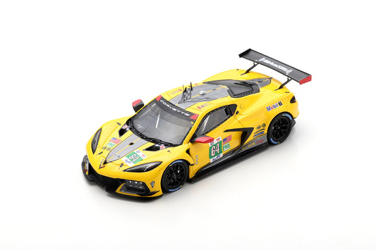 【2023年5月発売予定】 Spark S8644 1/43 Chevrolet Corvette C8.R No.64 Corvette Racing 24H Le Mans 2022  T. Milner - N. Tandy - A. Sims