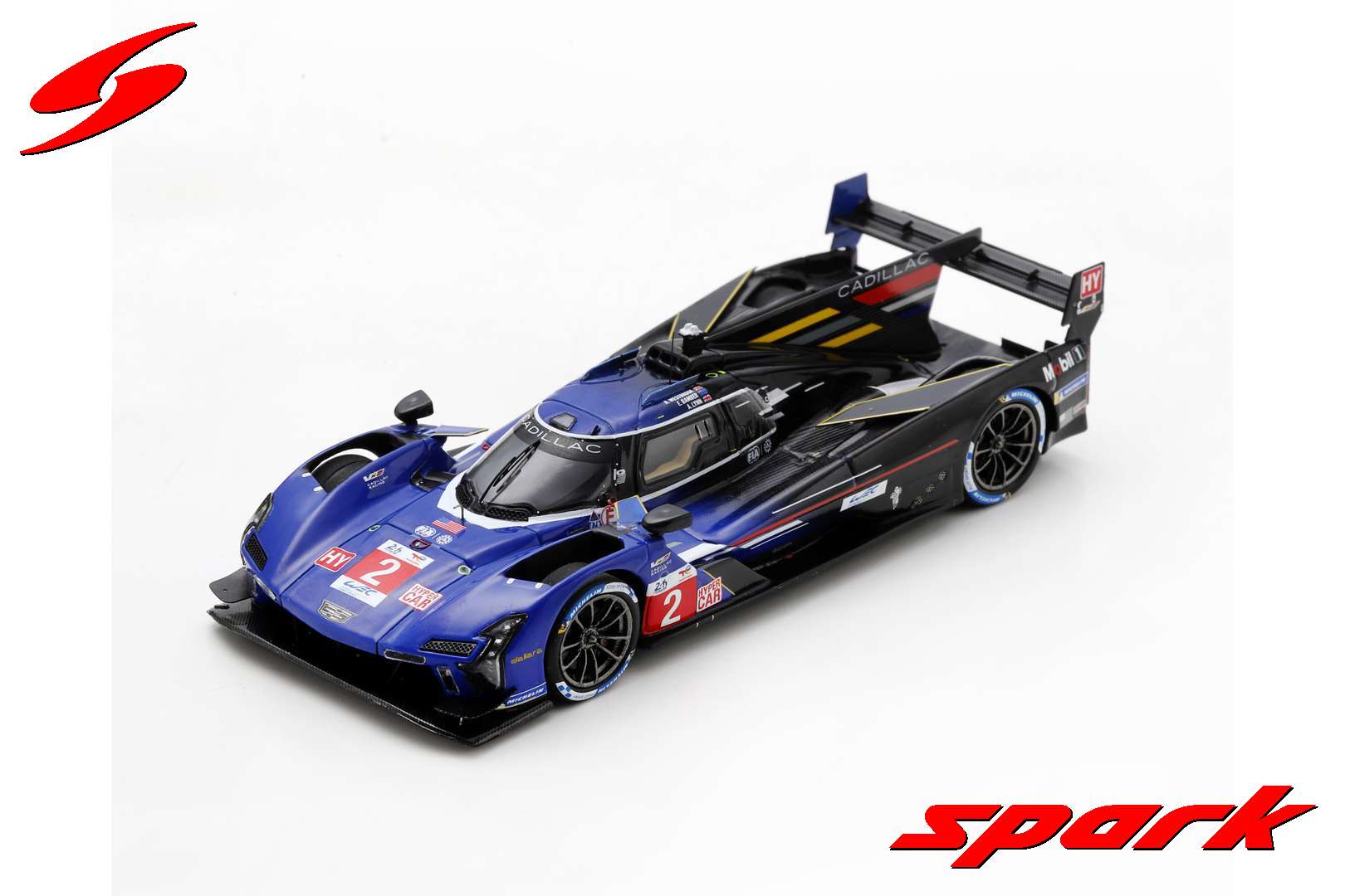 Spark S8720 1/43 Cadillac V-Series.R No.2 CADILLAC RACING 3rd 24H Le M ...