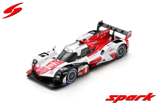 Spark S8726 1/43 Toyota GR010 - Hybrid No.8 TOYOTA GAZOO RACING 2nd 24H Le Mans 2023S. Buemi - B. Hartley - R. Hirakawa