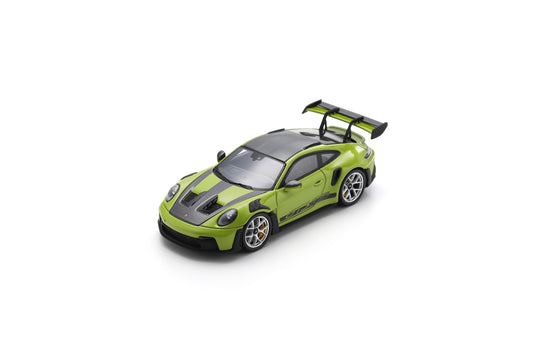 【2026年3月以降発売予定】 Spark S8780 1/43 Porsche 911 GT3 RS (992) - Lind green with Weissach Package - 2023