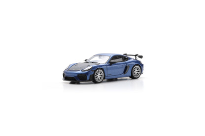 【2026年3月以降発売予定】 Spark S8781 1/43 Porsche 718 Cayman GT4 RS - Cobalt blue metallic with Weissach Package - 2023