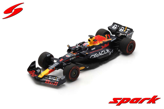 Spark S8910 1/43 Oracle Red Bull Racing RB19 No.1 Oracle Red Bull Racing Winner Spanish GP 2023 / 40th Career WinMax Verstappen