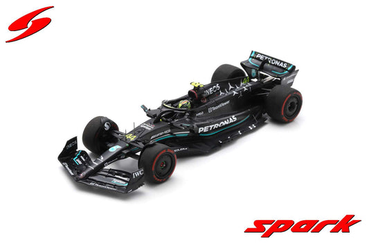 Spark S8911 1/43 Mercedes-AMG Petronas F1 W14 E Performance No.44 Mercedes-AMG Petronas Formula One Team2nd Spanish GP 2023   Lewis Hamilton