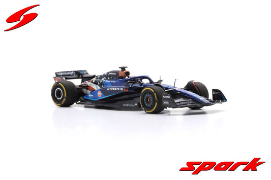 Spark S8917 1/43 Williams F1 FW45 No.23 Williams Racing 9th USA GP 2023 Alex Albon