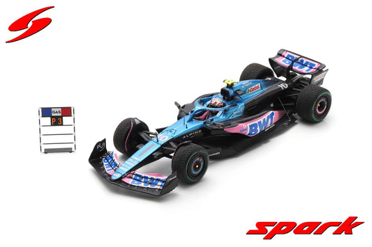 Spark S8925 1/43 Alpine A523 No.10 BWT Alpine F1 Team 3rd Dutch GP 2023Pierre Gasly