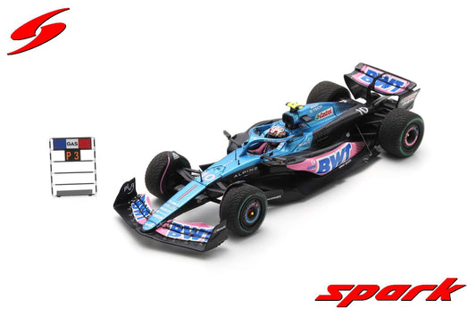 Spark S8925 1/43 Alpine A523 No.10 BWT Alpine F1 Team 3rd Dutch GP 2023Pierre Gasly