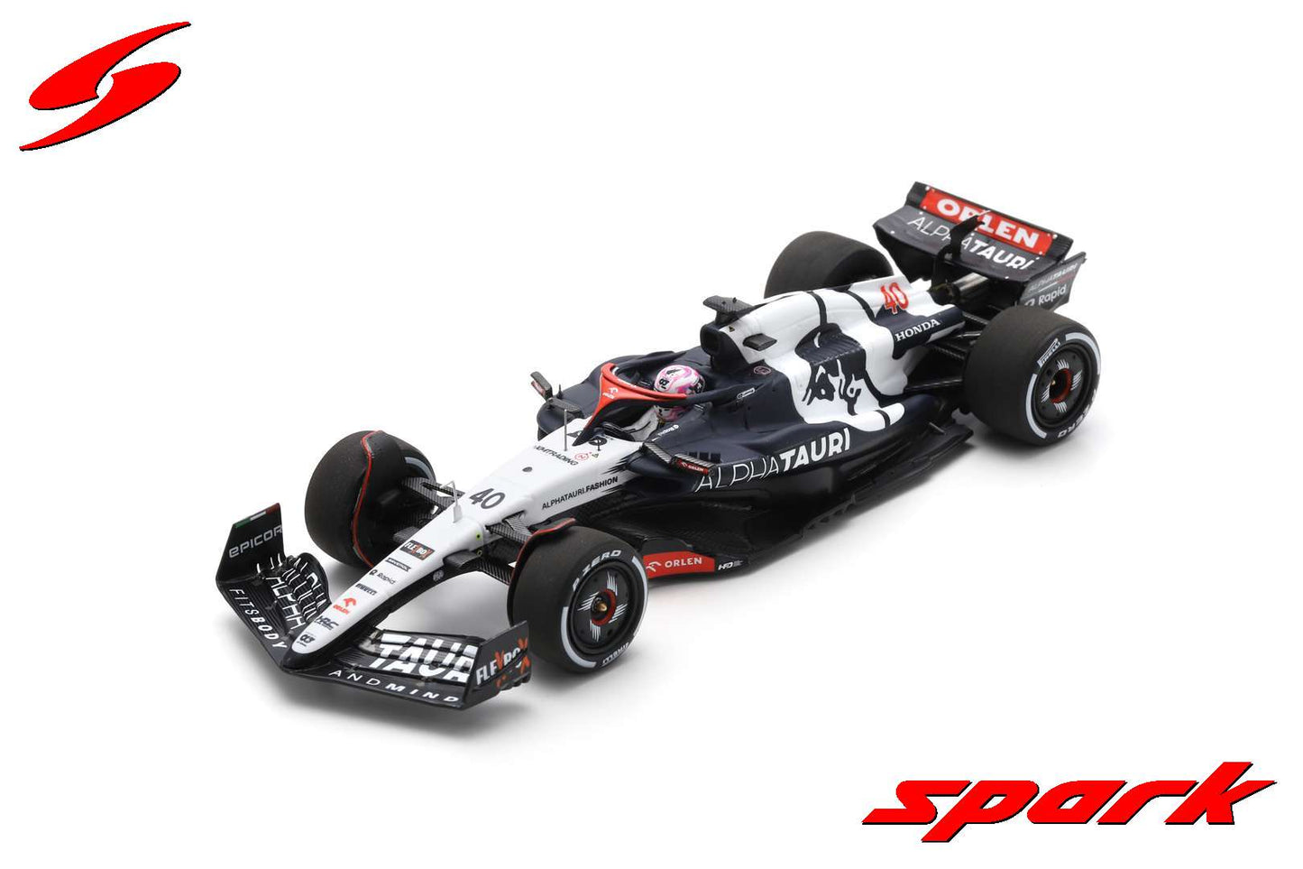 Spark S8926 1/43 AlphaTauri AT04 No.40 Scuderia AlphaTauri  Dutch GP 2023 Liam Lawson