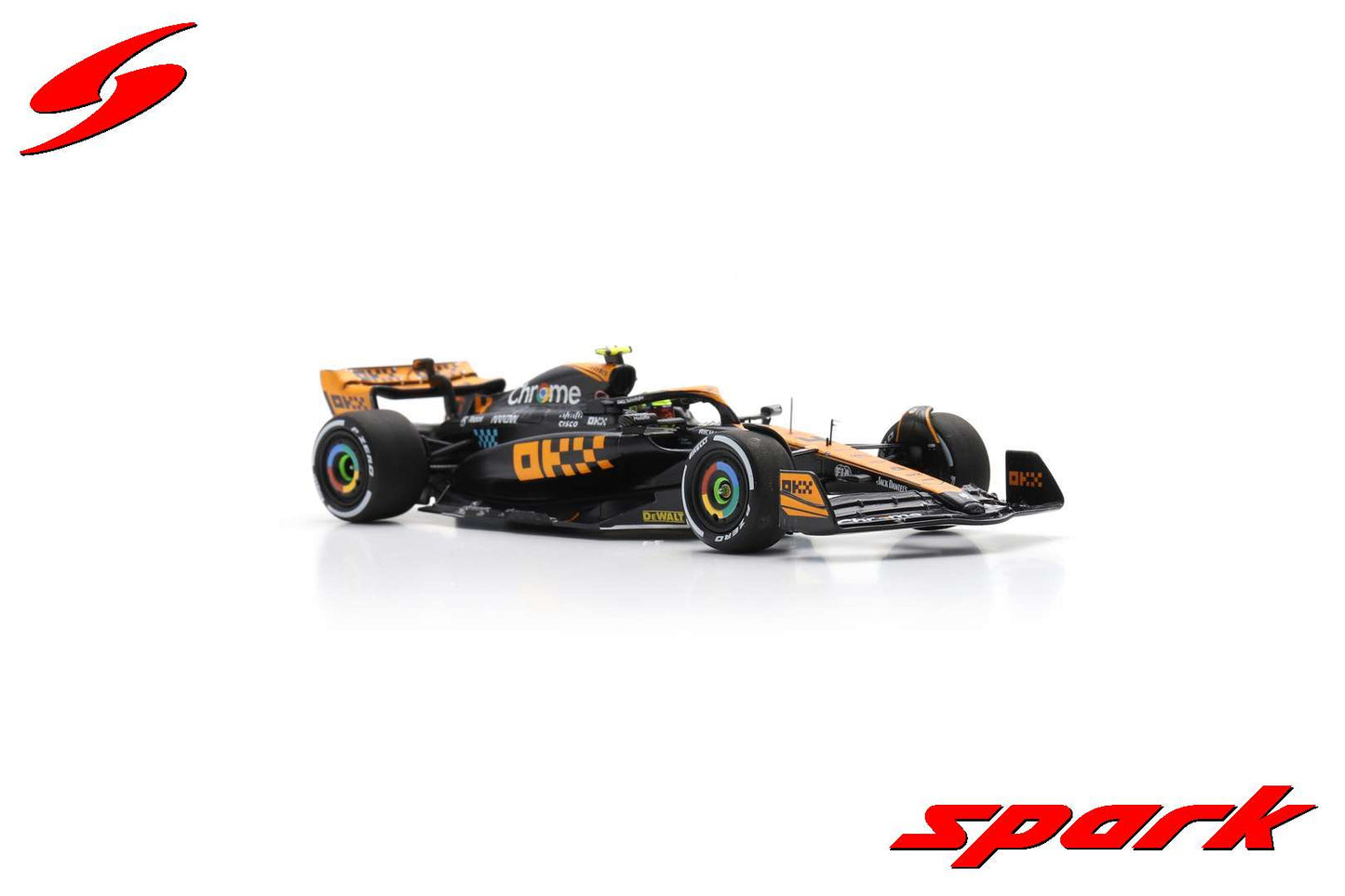 Spark S8928 1/43 McLaren MCL60 No.4 McLaren 2nd Japanese GP 2023 Lando Norris