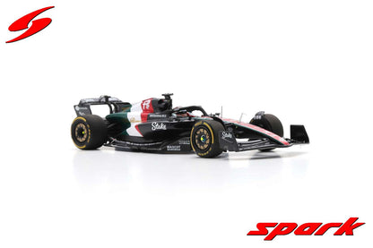 Spark S8932 1/43 Alfa Romeo F1 Team Stake C43 No.77 Alfa Romeo F1 Team ORLEN 10th Italian GP 2023 Valtteri Bottas