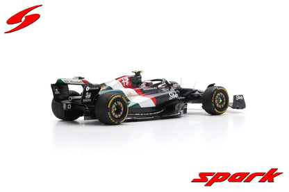 Spark S8933 1/43 Alfa Romeo F1 Team Stake C43 No.24 Alfa Romeo F1 Team ORLEN Italian GP 2023 Zhou Guanyu