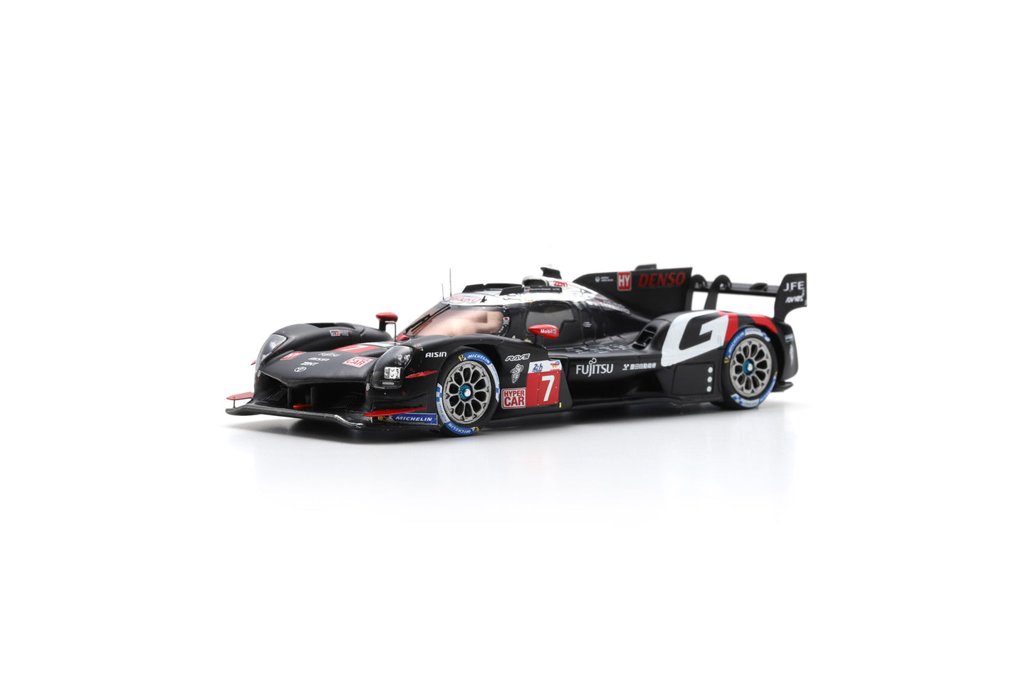 【2024年9月発売予定】 Spark S9115 1/43 TOYOTA GR010 - HYBRID No.7 TOYOTA GAZOO RACING 2nd Le Mans 24H 2024 J. M. Lòpez - K. Kobayashi - N. de Vries