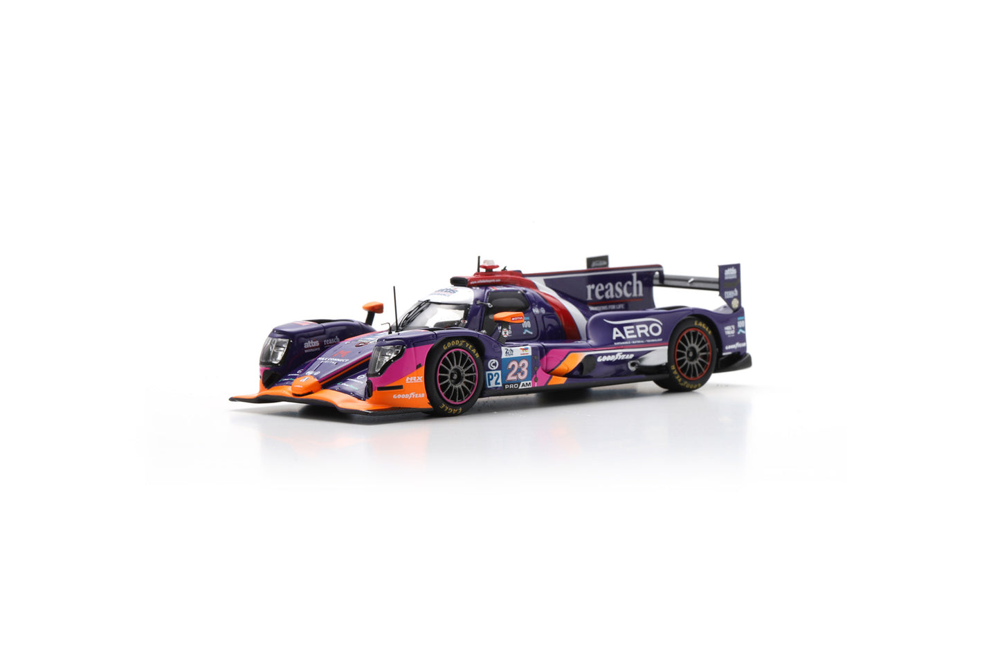 Spark S9134 1/43 Oreca 07 - Gibson No.23 UNITED AUTOSPORTS USA Le Mans 24H 2024 B. Keating - F. Albuquerque - B. Hanley