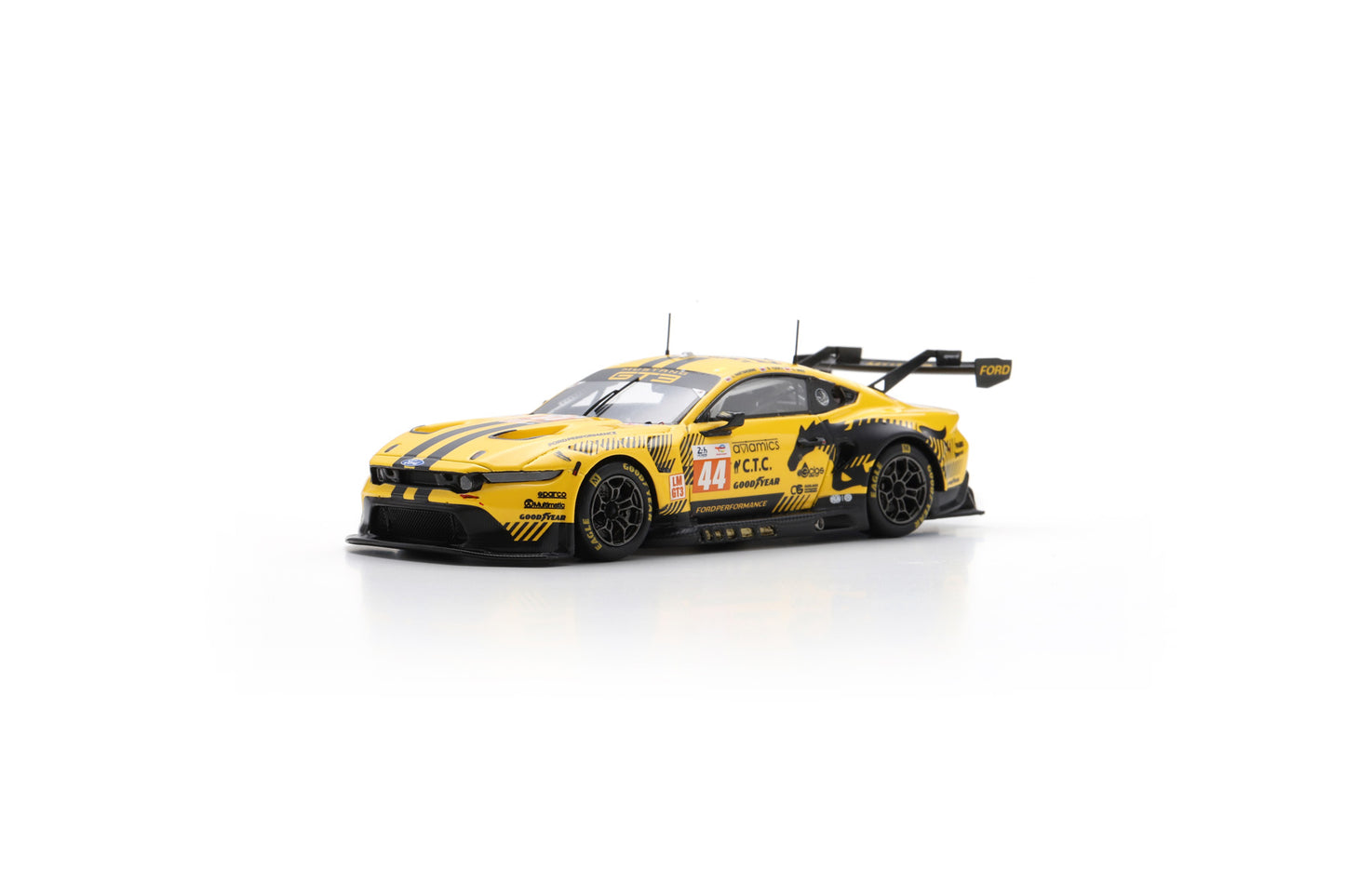 【2025年1月発売予定】 Spark S9148 1/43 Ford Mustang GT3 No.44 PROTON COMPETITION Le Mans 24H 2024 J. Hartshorne - B. Tuck - C. Mies