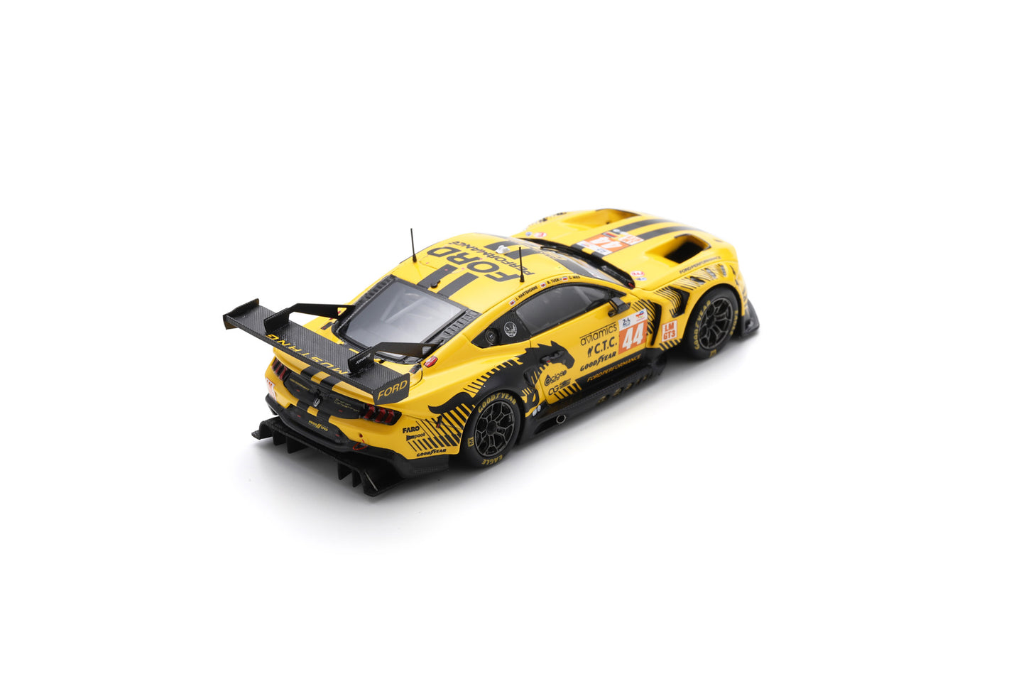 【2025年1月発売予定】 Spark S9148 1/43 Ford Mustang GT3 No.44 PROTON COMPETITION Le Mans 24H 2024 J. Hartshorne - B. Tuck - C. Mies