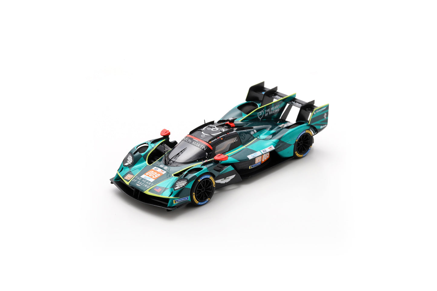 Spark S9255 1/43 Aston Martin Valkyrie No.009 ASTON MARTIN THOR TEAM Le Mans 24H 2025 A. Riberas - M. Sorensen - R.De Angelis