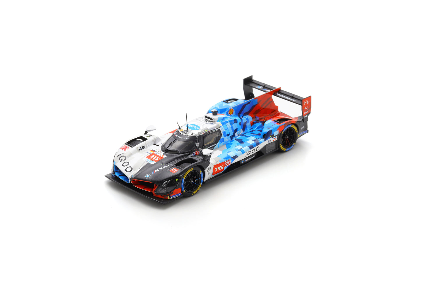 Spark S9262 1/43 BMW M Hybrid V8 No.15 BMW M TEAM WRT Le Mans 24H 2025 D. Vanthoor - R. Marciello - K. Magnussen