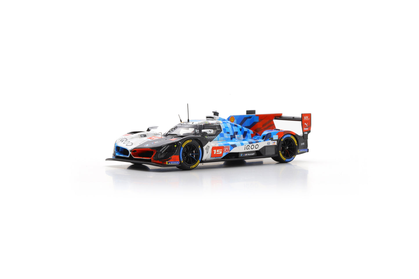 Spark S9262 1/43 BMW M Hybrid V8 No.15 BMW M TEAM WRT Le Mans 24H 2025 D. Vanthoor - R. Marciello - K. Magnussen