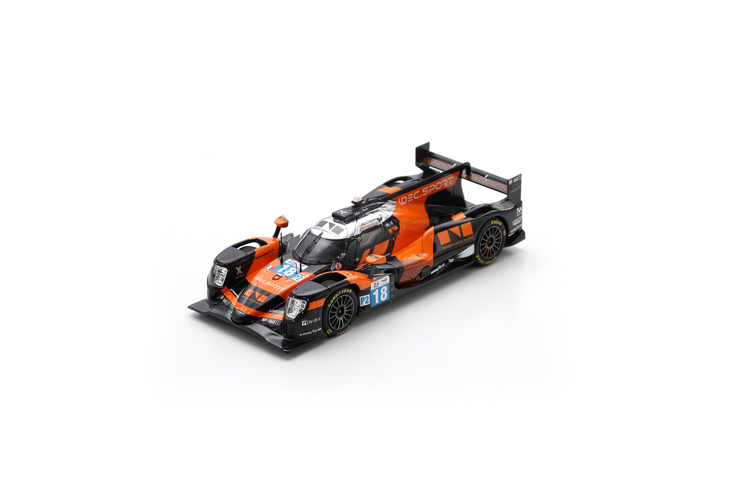 Spark S9275 1/43 Oreca 07 - Gibson No.18 IDEC SPORT Le Mans 24H 2025 J. Chadwick - M. Jaubert - A. Lotterer