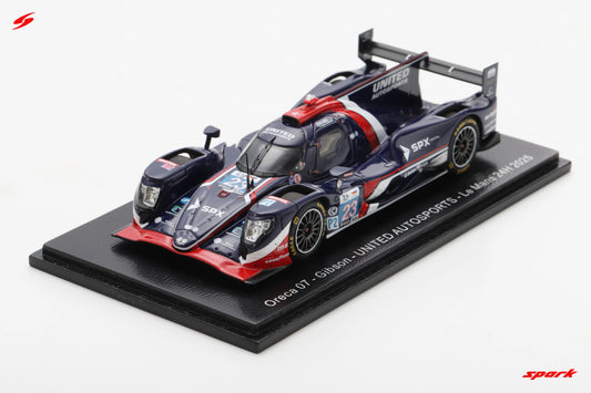 【2025年12月発売予定】 Spark S9277 1/43 Oreca 07 - Gibson No.23 UNITED AUTOSPORTS Le Mans 24H 2025 D. Schneider - O. Jarvis - B. Hanley