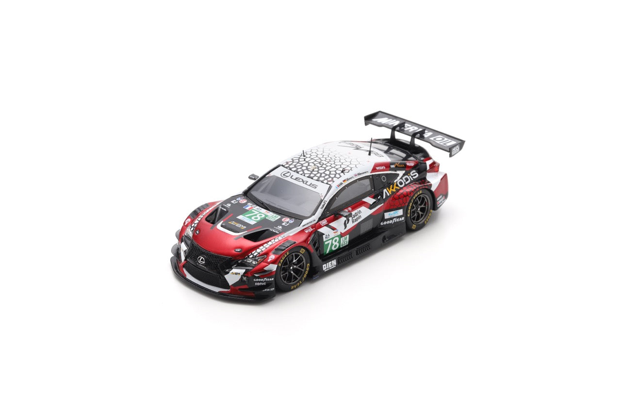 【2026年5月発売予定】 Spark S9300 1/43 Lexus RC F LMGT3 No.78 AKKODIS ASP TEAM Le Mans 24H 2025 A. Robin - J. Hawksworth - F. Gehrsitz