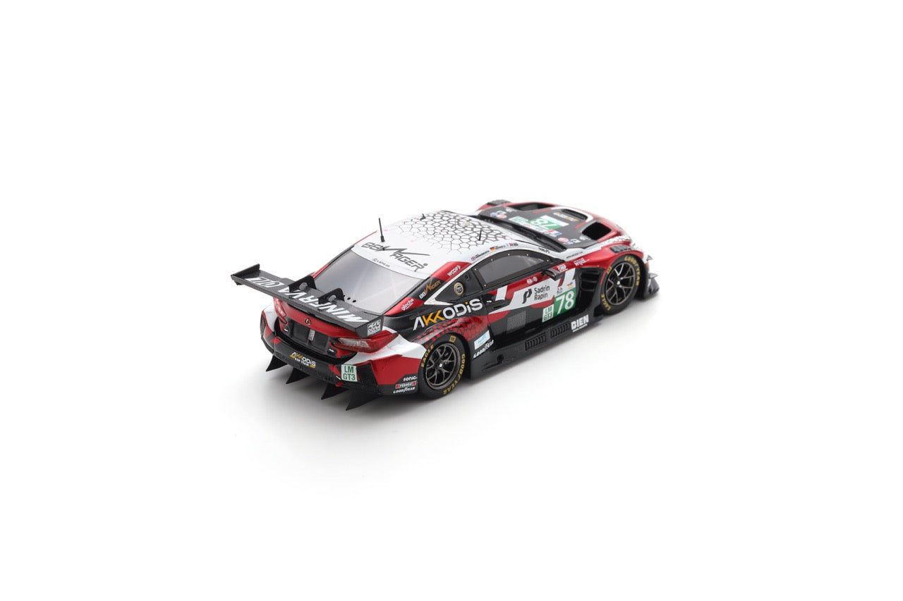 【2026年5月発売予定】 Spark S9300 1/43 Lexus RC F LMGT3 No.78 AKKODIS ASP TEAM Le Mans 24H 2025 A. Robin - J. Hawksworth - F. Gehrsitz