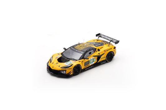 【2026年5月発売予定】 Spark S9301 1/43 Corvette Z06 LMGT3.R No.81 TF SPORT 3rd LMGT3 class Le Mans 24H 2025 T. Van Rompuy - R. Andrade - C. Eastwood