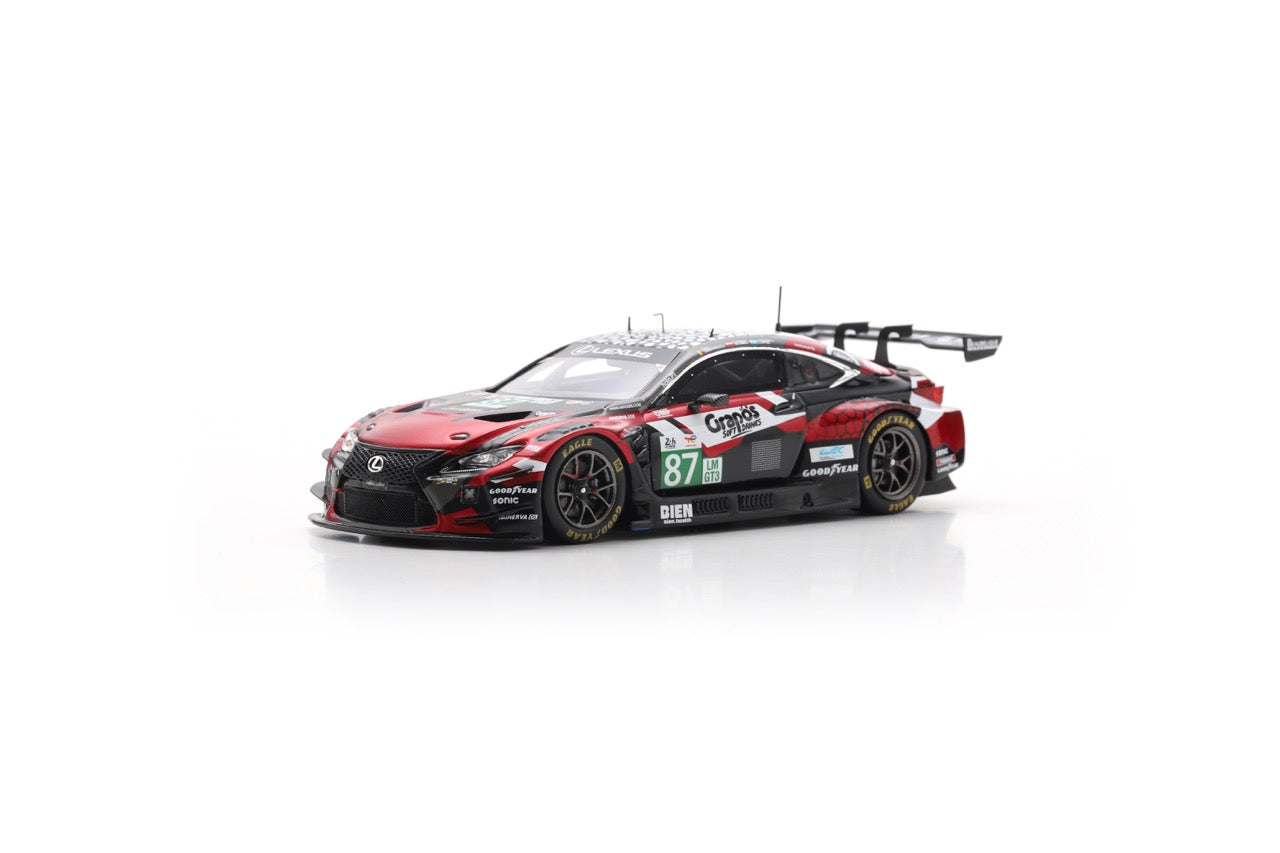 Spark S9303 1/43 Lexus RC F LMGT3 No.87 AKKODIS ASP TEAM Le Mans 24H 2025 P. Umbrarescu - J. Lopez - C. Schmid
