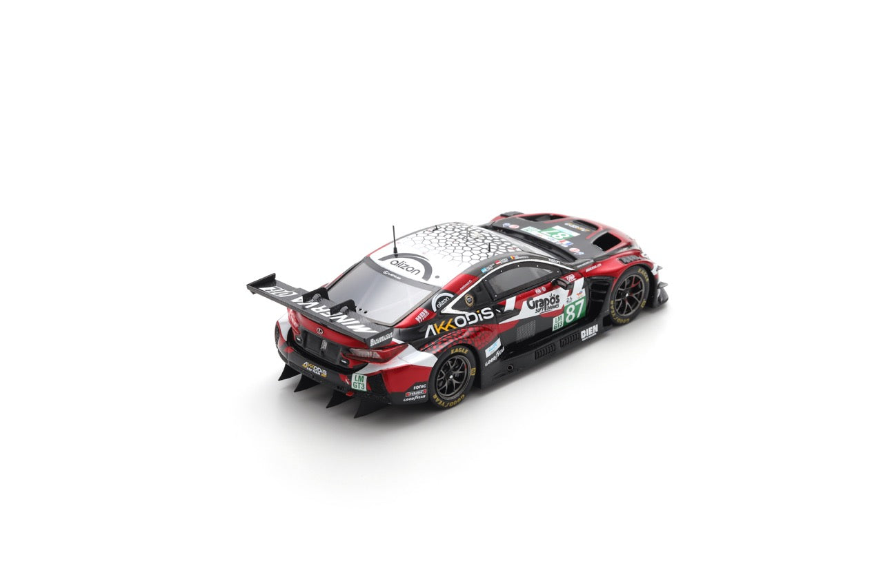 Spark S9303 1/43 Lexus RC F LMGT3 No.87 AKKODIS ASP TEAM Le Mans 24H 2025 P. Umbrarescu - J. Lopez - C. Schmid