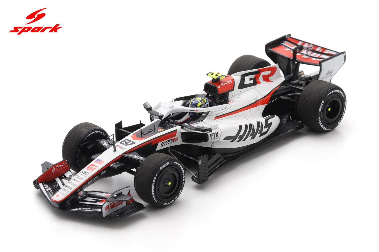 Spark S9377 1/43 TGR Haas F1 Team VF-26 No.87 5th Chinese GP 2026Oliver Bearman
