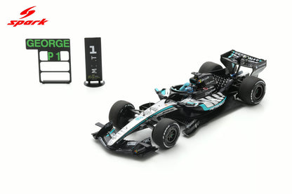 Spark S9380 1/43 Mercedes-AMG PETRONAS Formula One Team W17 No.63 Winner Australia GP 2026George Russell