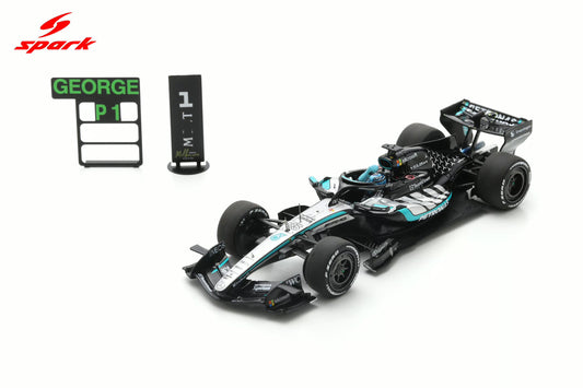 Spark S9380 1/43 Mercedes-AMG PETRONAS Formula One Team W17 No.63 Winner Australia GP 2026George Russell