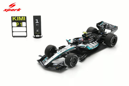 Spark S9381 1/43 Mercedes-AMG PETRONAS Formula One Team W17 No.12 Winner Chinese GP 2026Kimi Antonelli