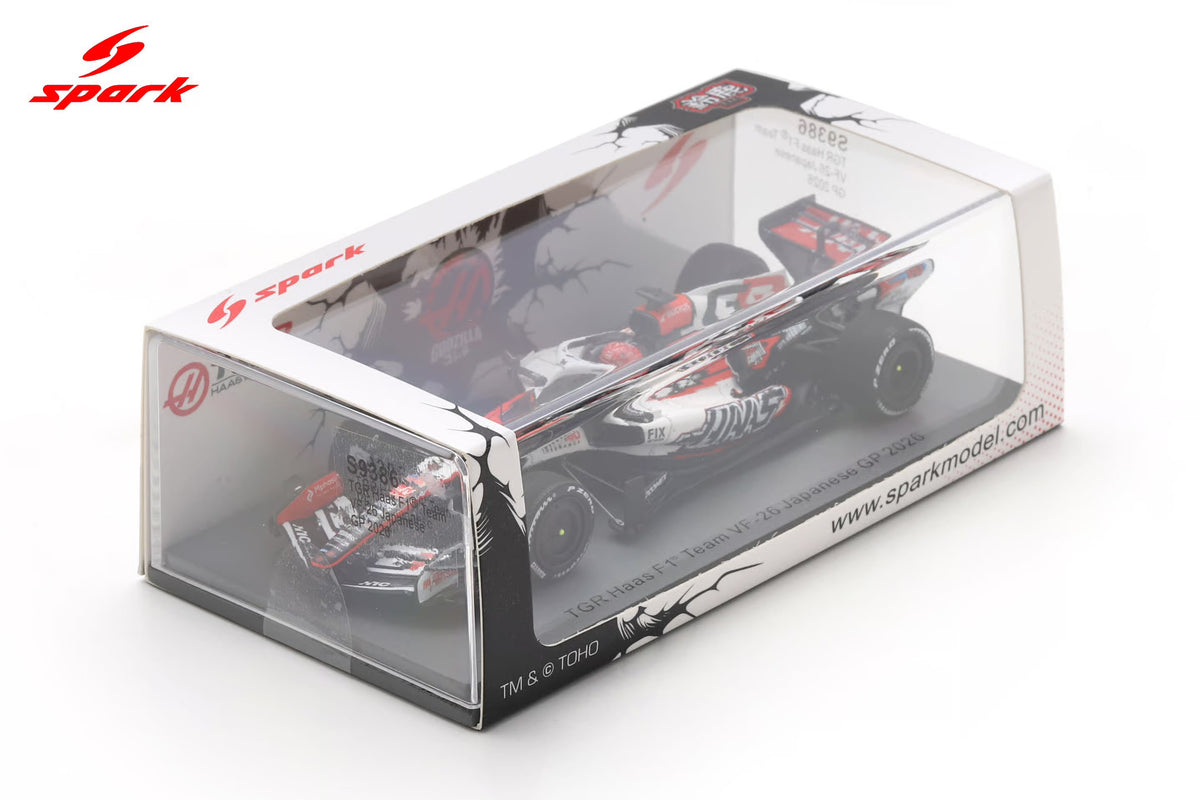Spark S9386 1/43 TGR Haas F1 Team VF-26 No.31 Japanese GP 2026 Esteban Ocon