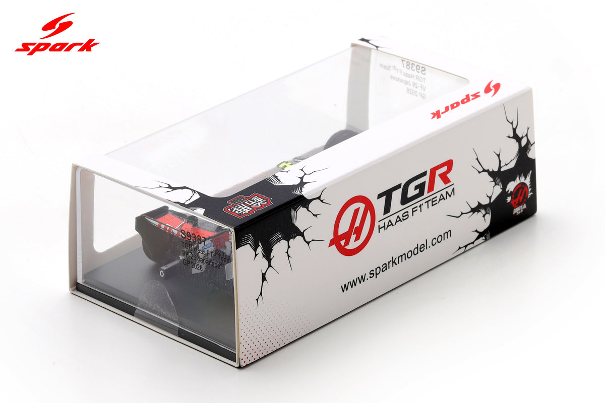 Spark S9387 1/43 TGR Haas F1 Team VF-26 No.87 Japanese GP 2026 Oliver Bearman